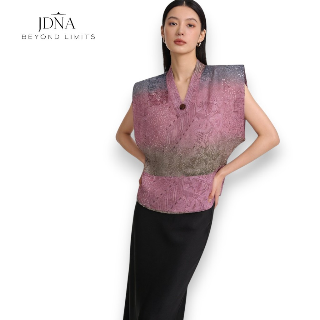 Outer Batik Wanita Korean Style - Modern Classic