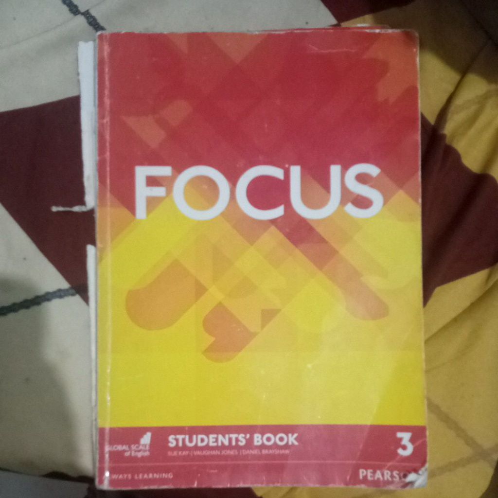 focus 3 student book bekas