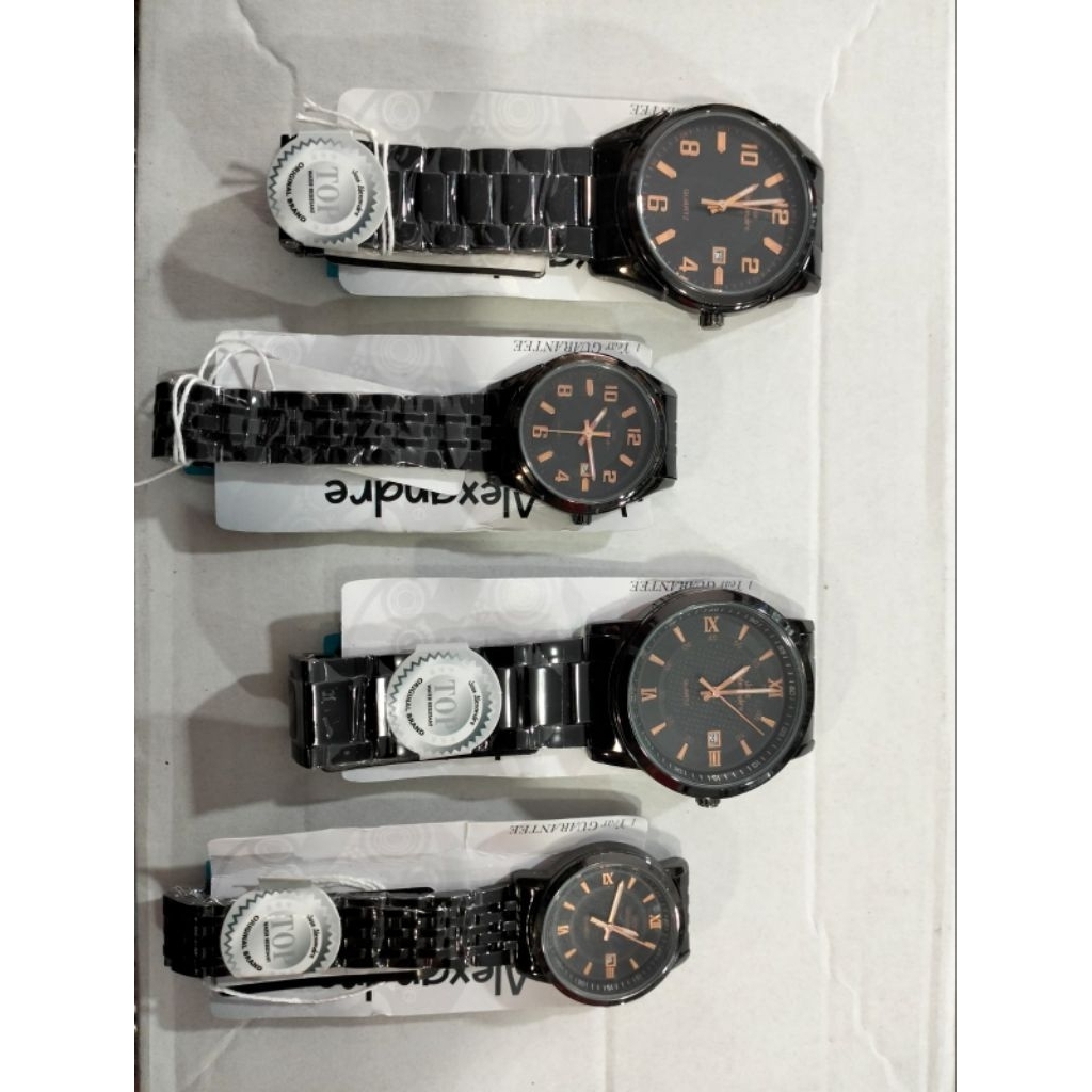 Jam Tangan Couple Jose Alexander Kombi, Rantai, Water Resintent