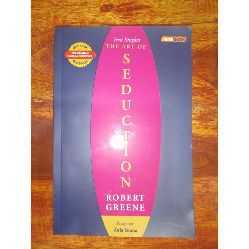 Buku The Art of Seduction - Robert Greene (Terjemahan Indonesia)