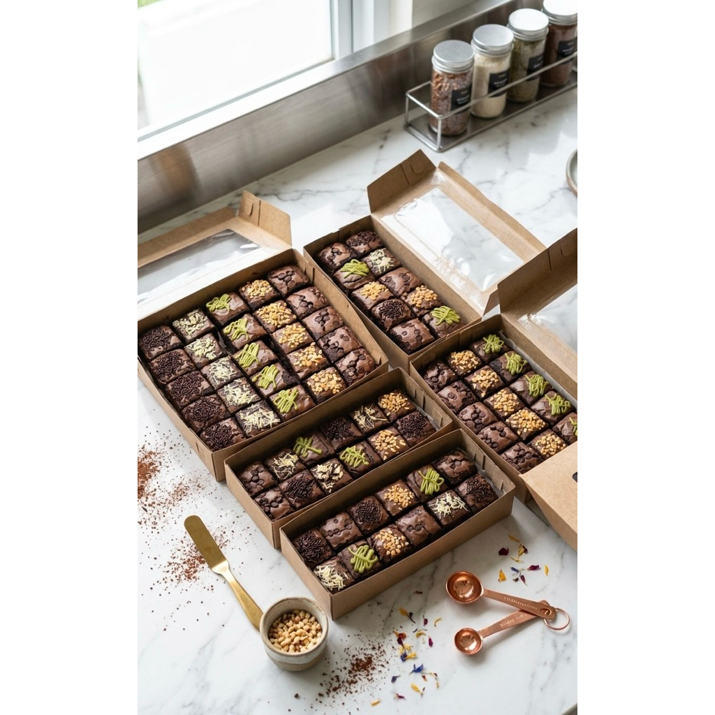 Fudgy Brownies Premium by RafCookies