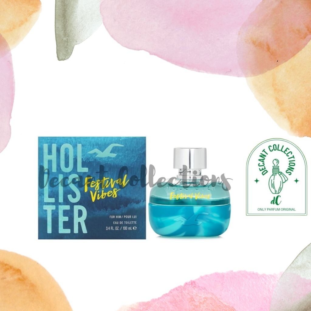 Parfum Pria Original Hollister Festival Vibes by Hollister EDT