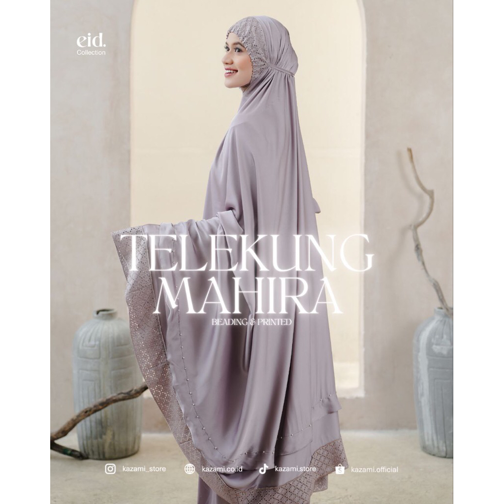 KAZAMI READY‼️ - Mukena Telekung Mahira By Kazami Original Brand Kazami