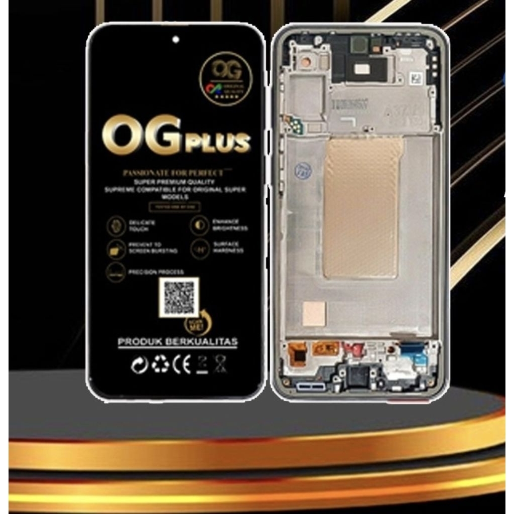 LCD TOUCHSCREEN PLUS FRAME SAMSUNG A37 5G A376 A376B OG PLUS FRAME