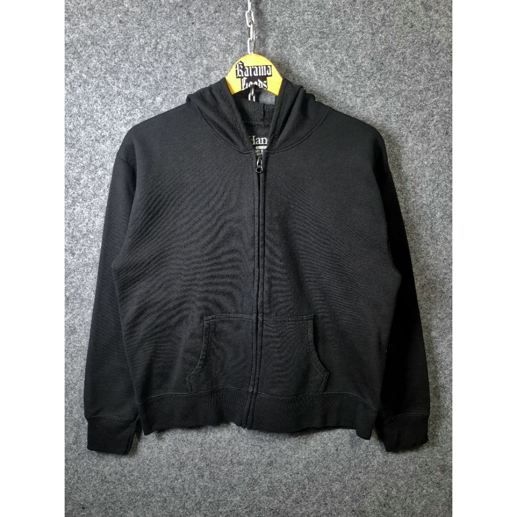Zip Hoodie Hanes Basic size M