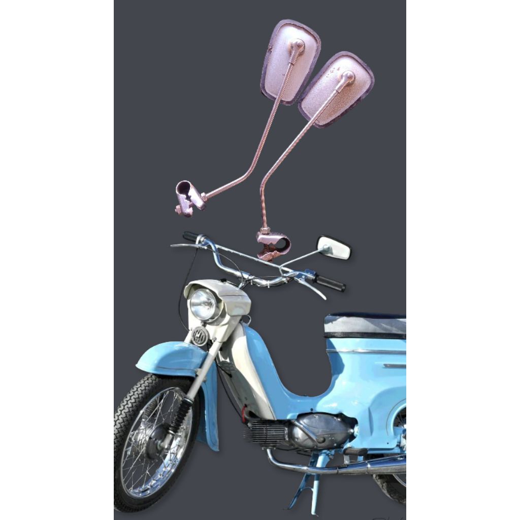 spion moped vespa lambretta import stock lama