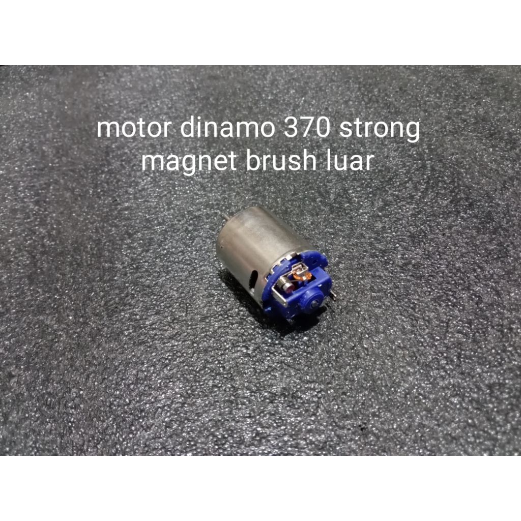 motor dinamo 370 strong magnet rc mn wpl rgt
