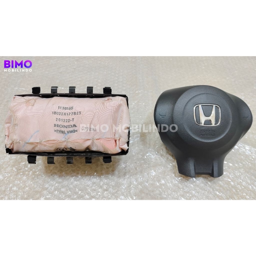 SRS Airbag Honda Mobilio Brio Set Stir Penumpang Tanpa Cover 2012 2013 2014 2015 2016 2017