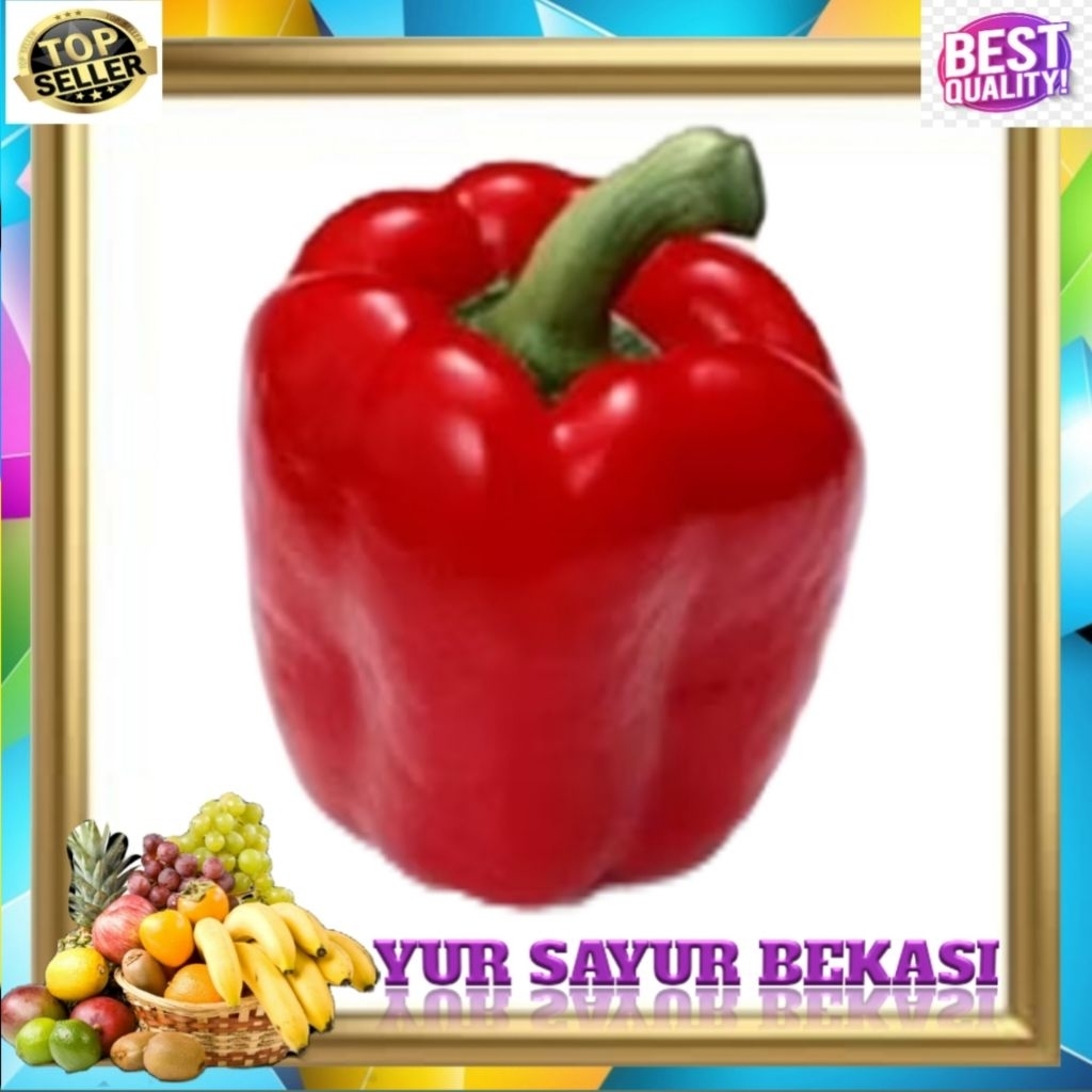 Paprika Merah ( 1 Buah ).