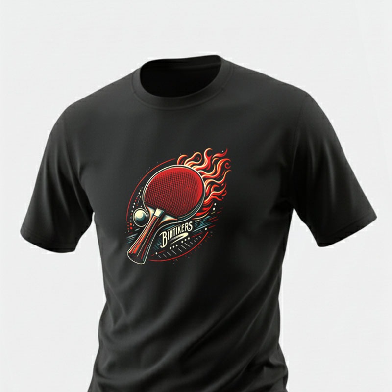 kaos dryfit pingpong / jersey tenis meja / kaos pria
