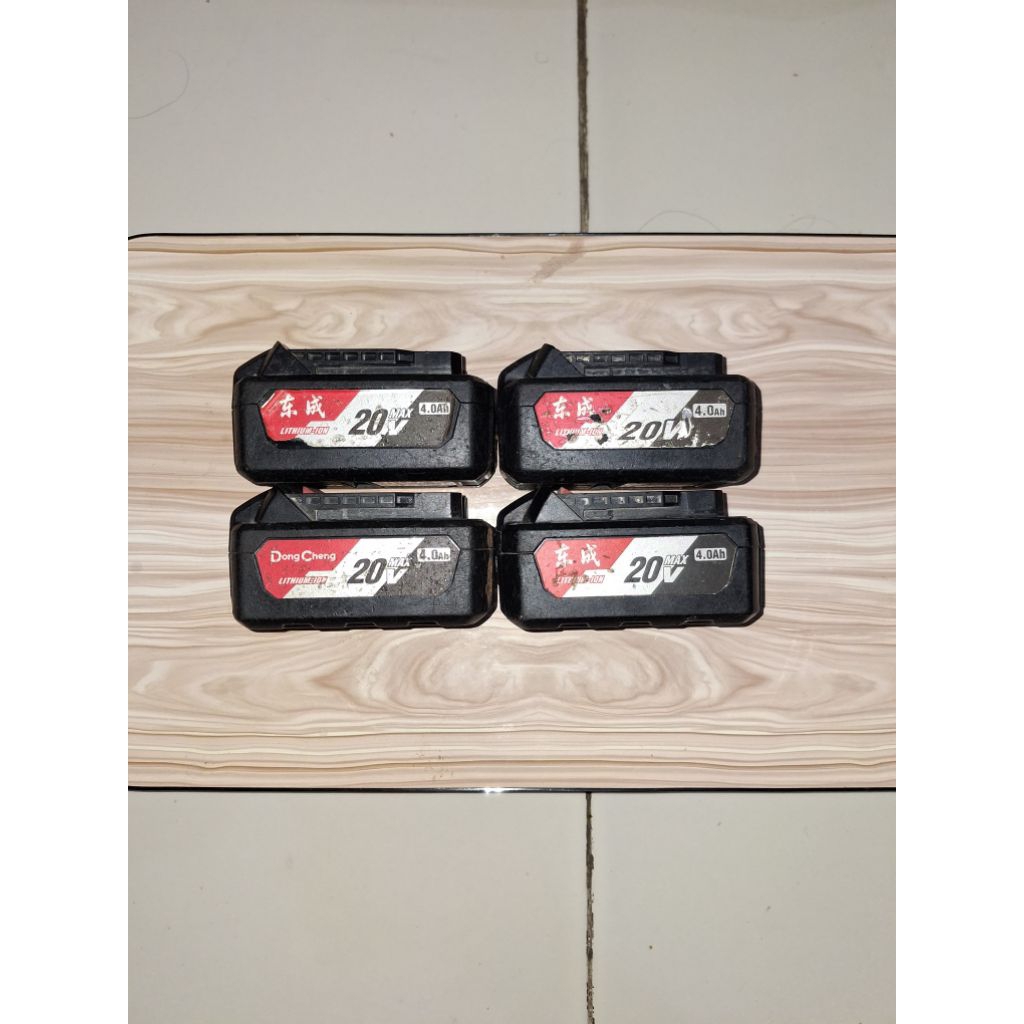 Baterai dongcheng 4Ah normal original second