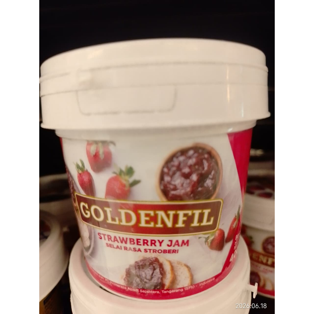 GOLDENFIL STRAWBERRY JAM 400GR