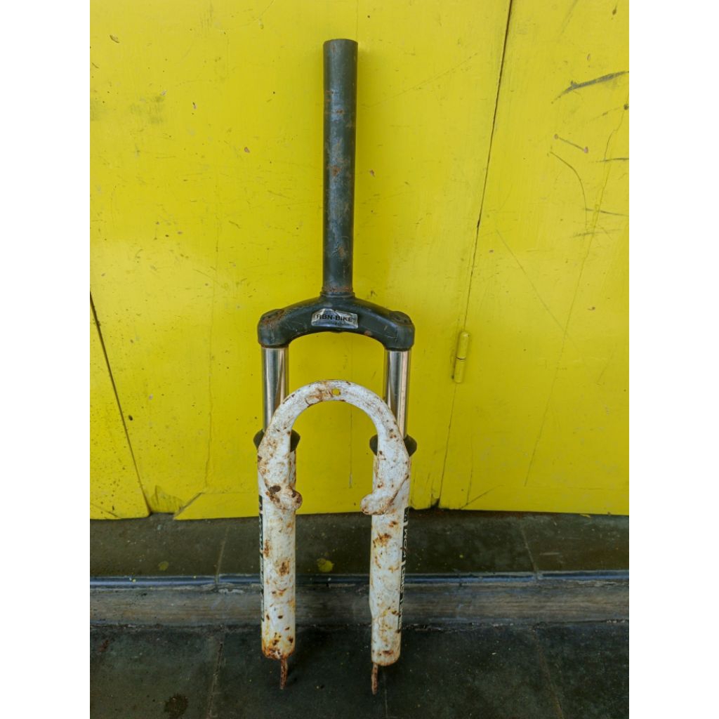 fork sepeda mtb oversize merk rbn bike non drat nos tidak mentul