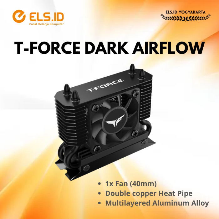 SSD Cooler T-Force Dark Airflow (Pendingin SSD NMVe)