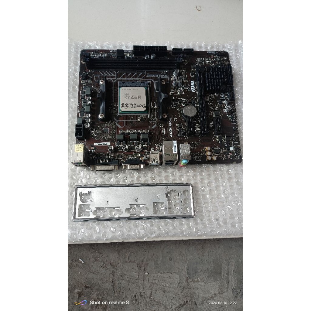 PAKETAN AM4 MSI A320M RYAZEN3-2200G FAN