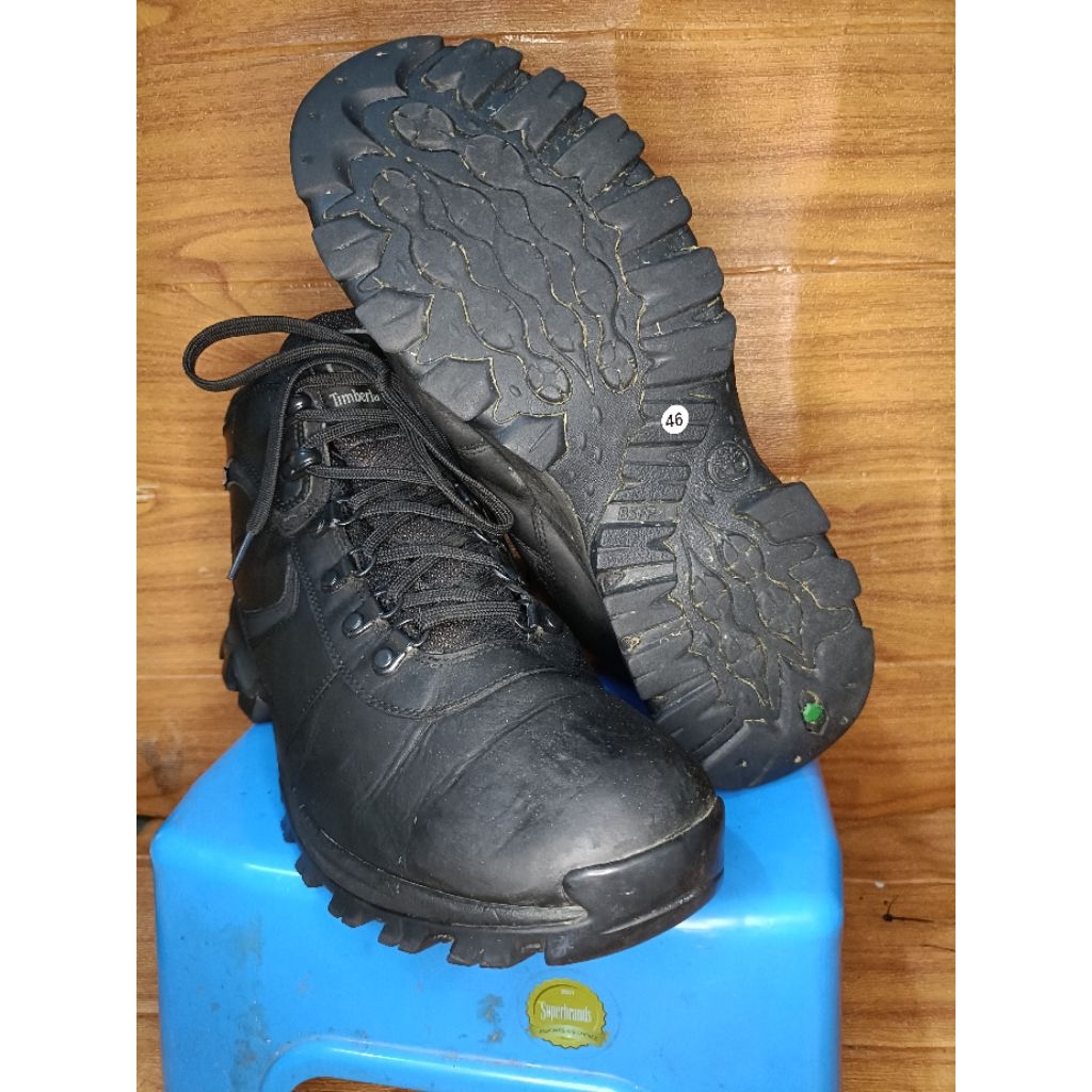 Sepatu Kulit TIMBERLAND OUTDOOR size 46