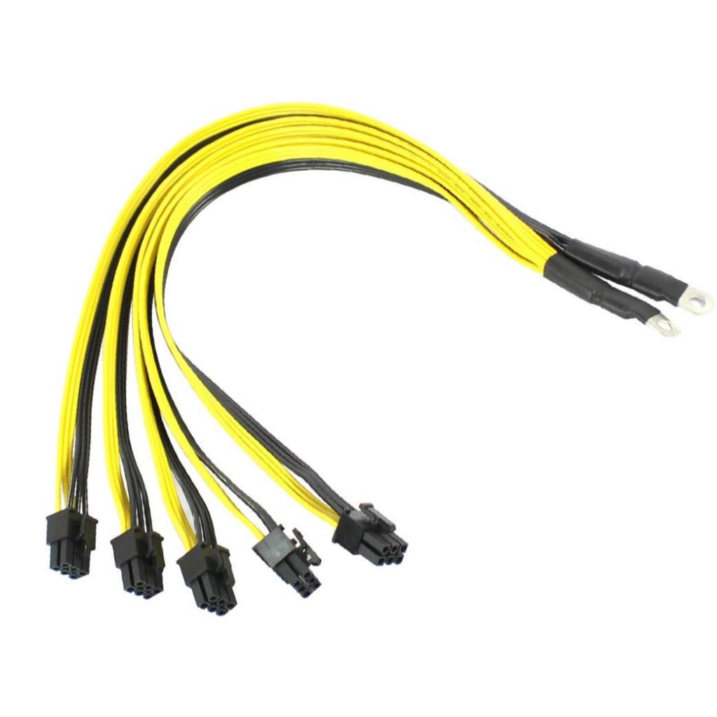 PSU kabel Bitmain Antminer APW7 S9 S7 L3 6PIN * 10