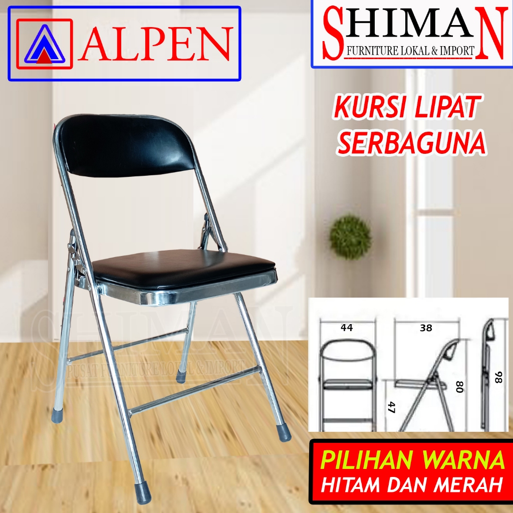 Kursi Lipat Serbaguna ALPEN | Kursi Rapat Pertemuan