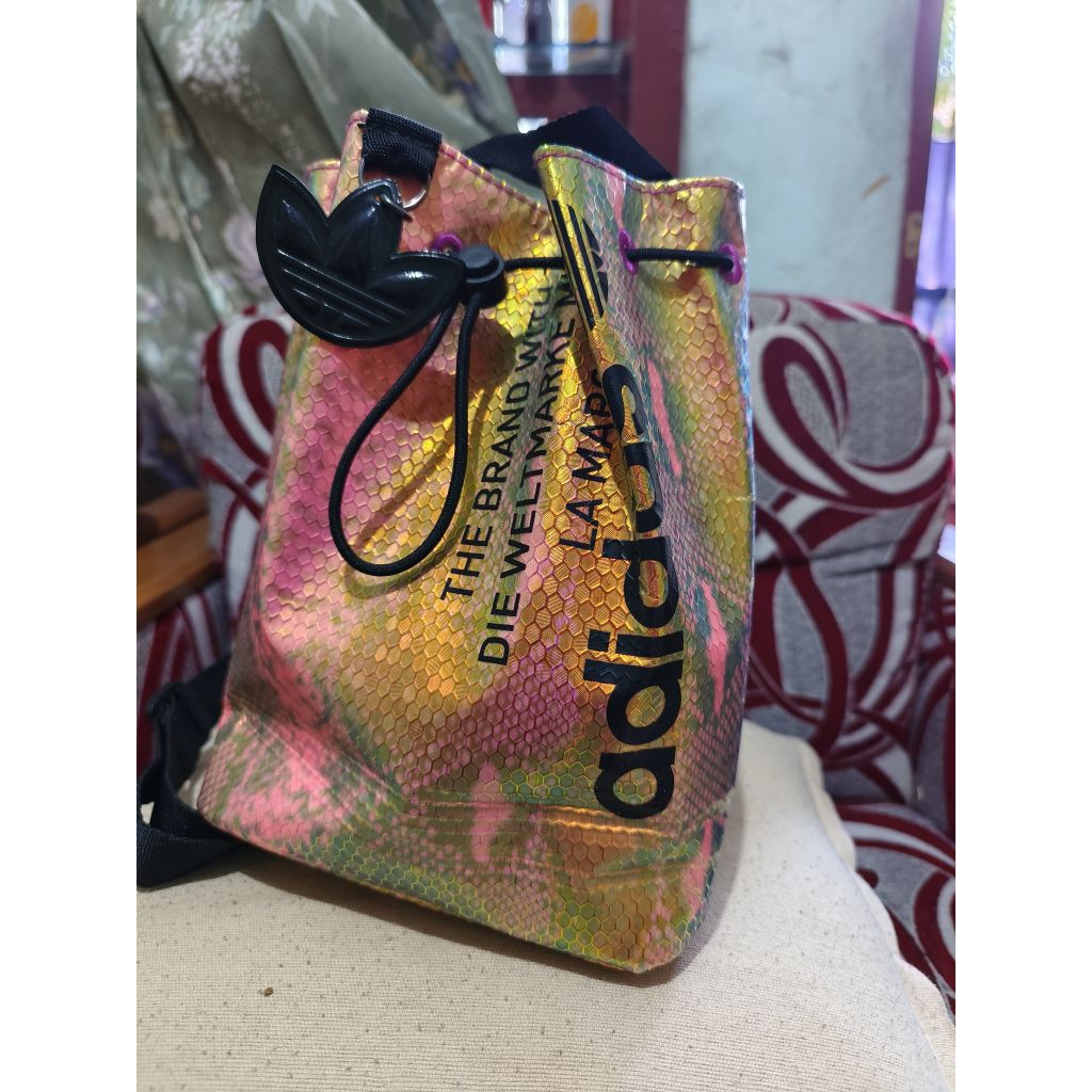 Adidas Trifoil Backpack Mini Wanita Original Kondisi Second No Minus