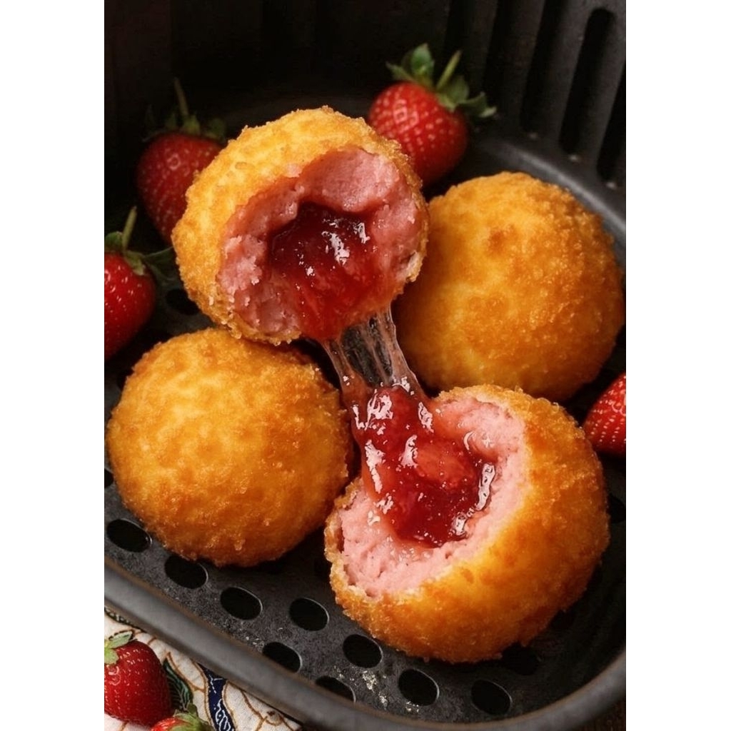 Gethuk Crispy rasa Strawberry
