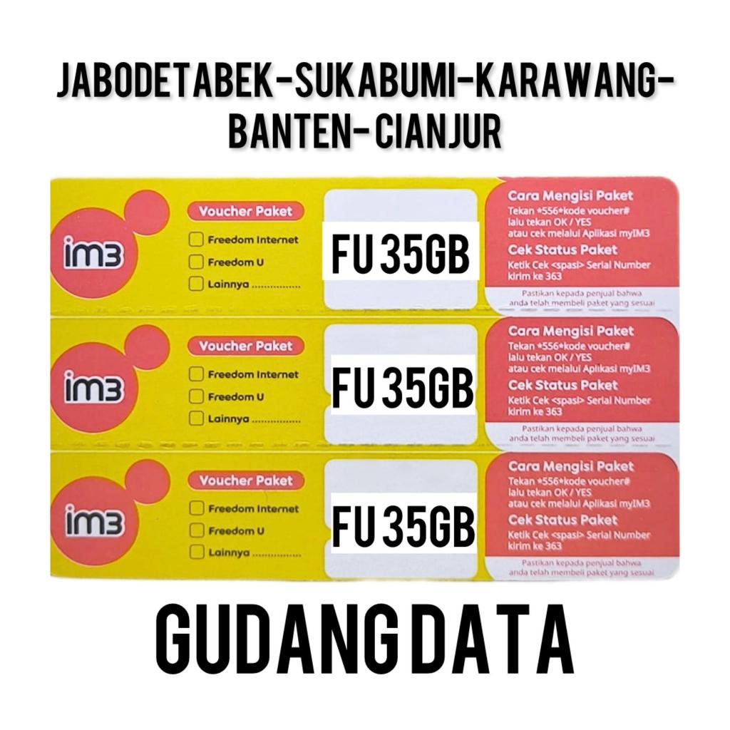 Voucher Indosat FREEDOM U 35GB