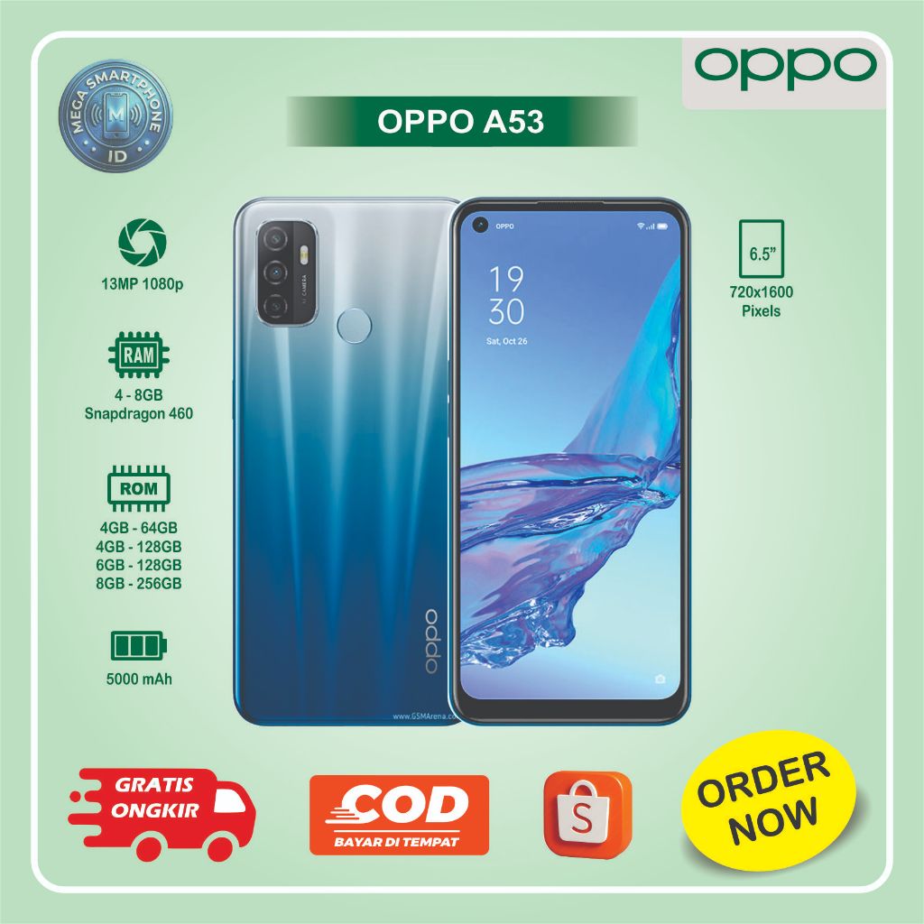 OPPO A53 | HP Second  batangan