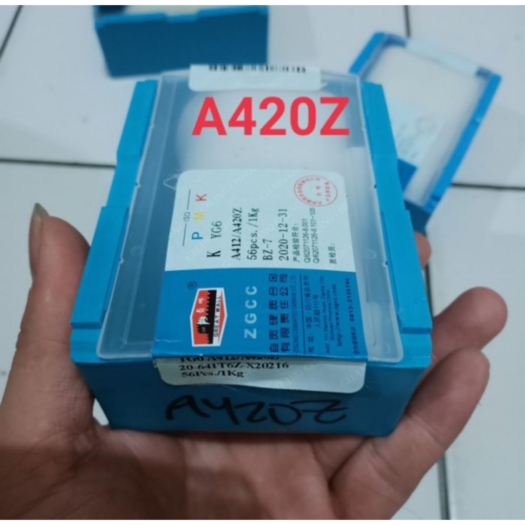 Widia YG6 A420Z - Betel Widia - Betel Bubut Widia - Tip Widia YG6