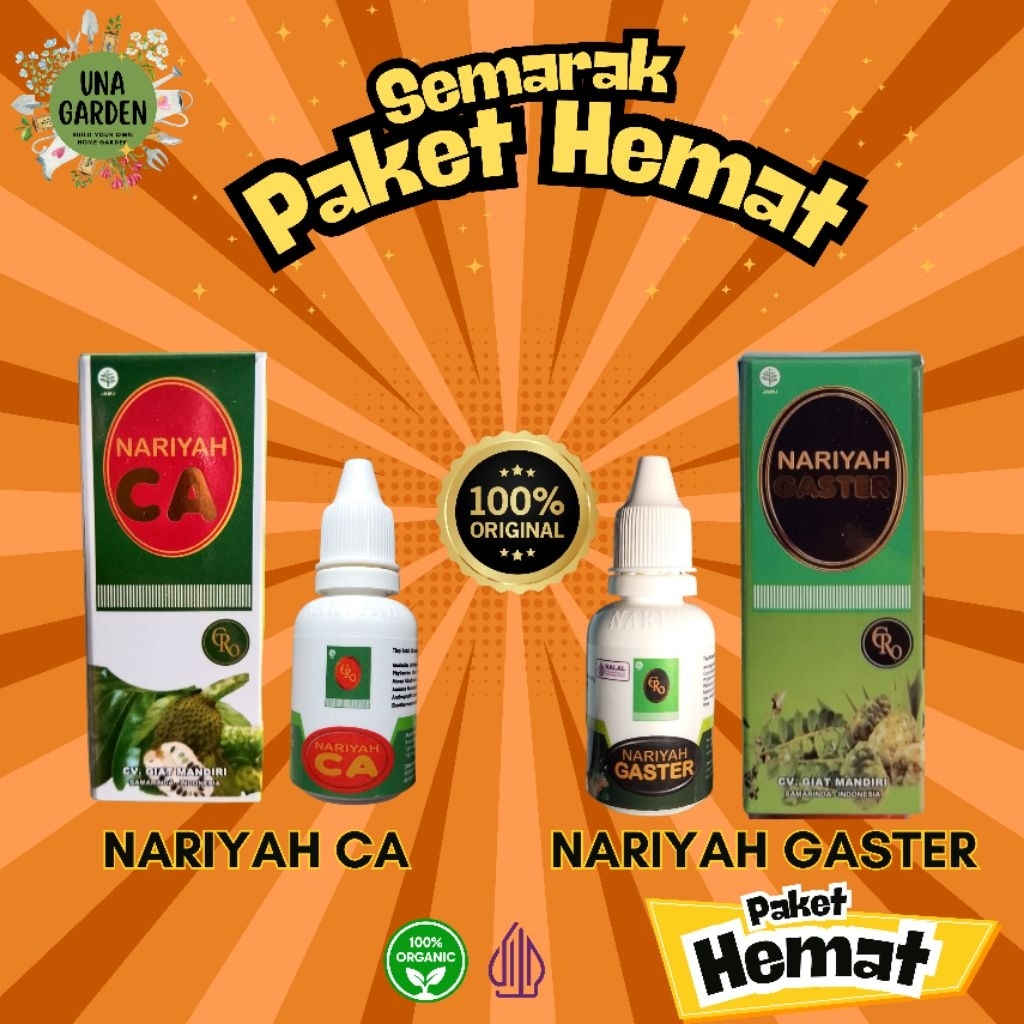 PAKET COMBO NARIYAH CA + NARIYAH GASTER