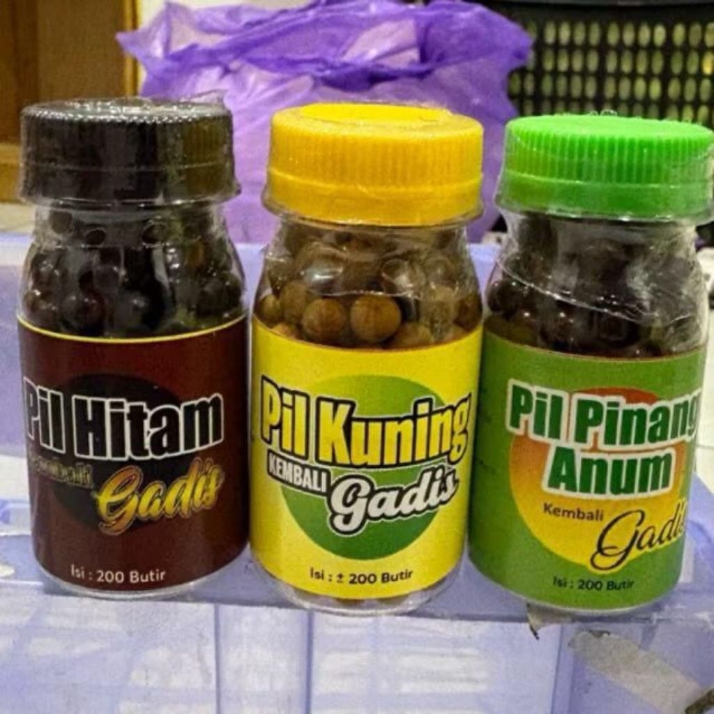 PIL KUNING,PIL HITAM,PIL PINANG ANUM KEMBALI GADIS ORI