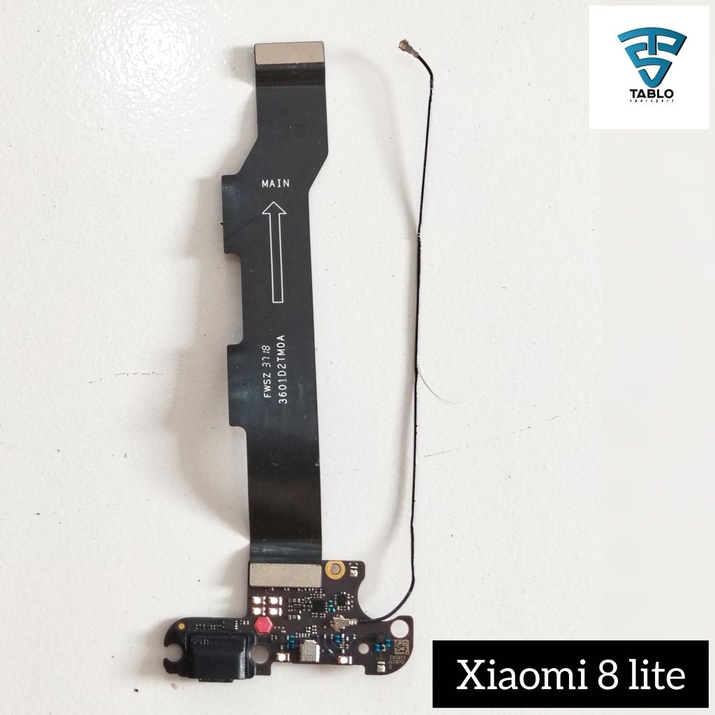 fleksibel papan cas antena Xiaomi 8 lite original copotan hp