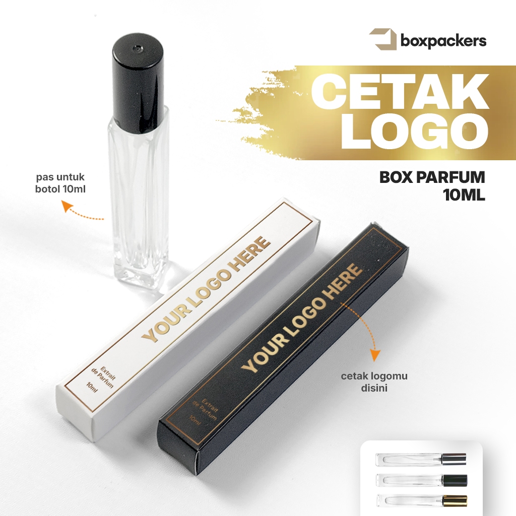 [CETAK LOGO] Box Dus Packaging Parfum 10ml