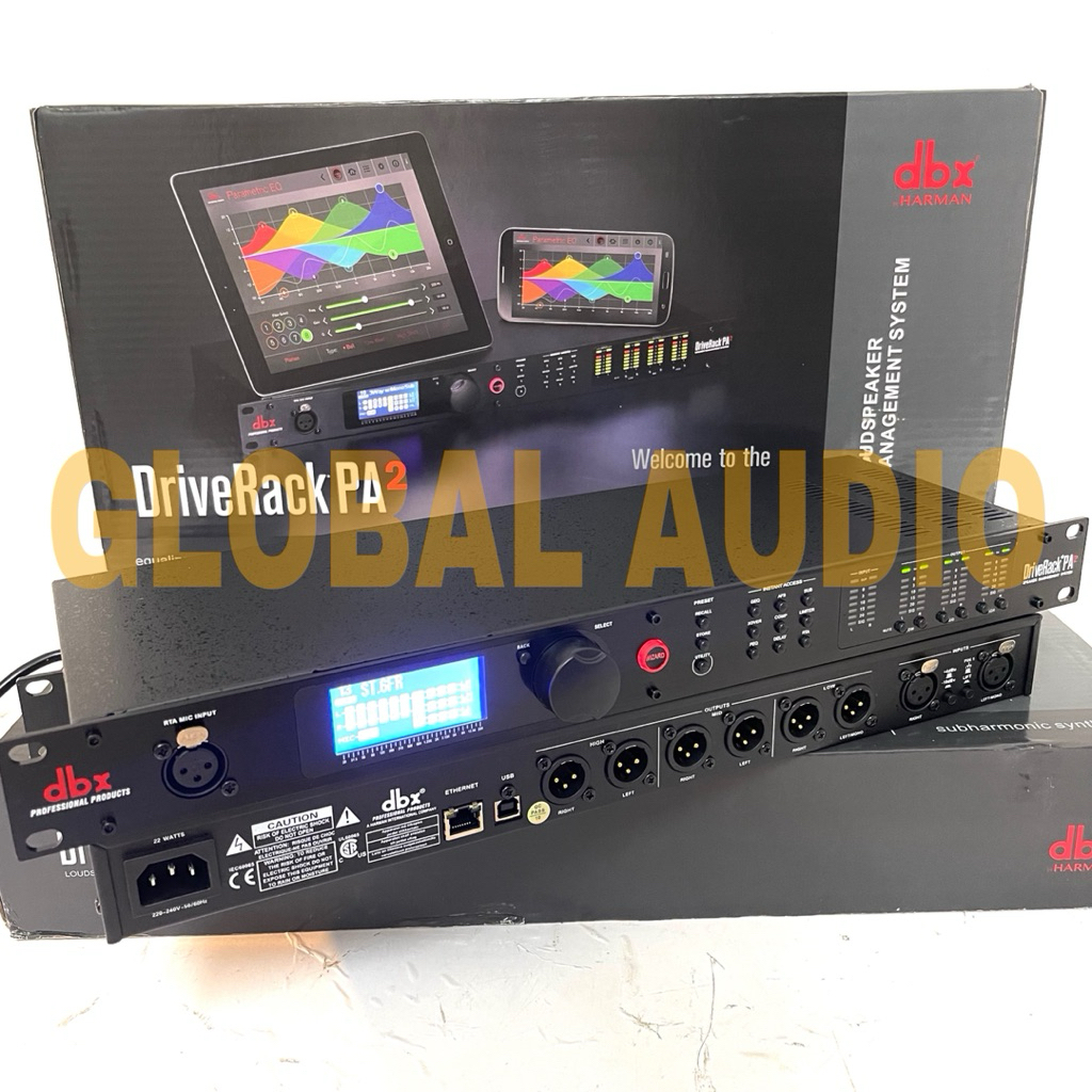 Speaker Management Dbx DriveRack DBX PA 2 MANAGEMENT Dbx Pa2 dbx pa2 Bagus Murah ( Bisa COD )