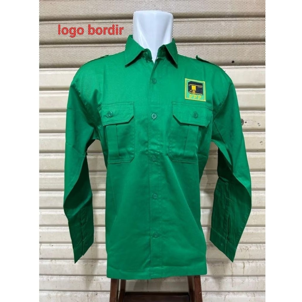 Ready stok kemeja partai PPP baju partai PPP seragam partai PPP pdh partai PPP kemeja PPP baju PPP s