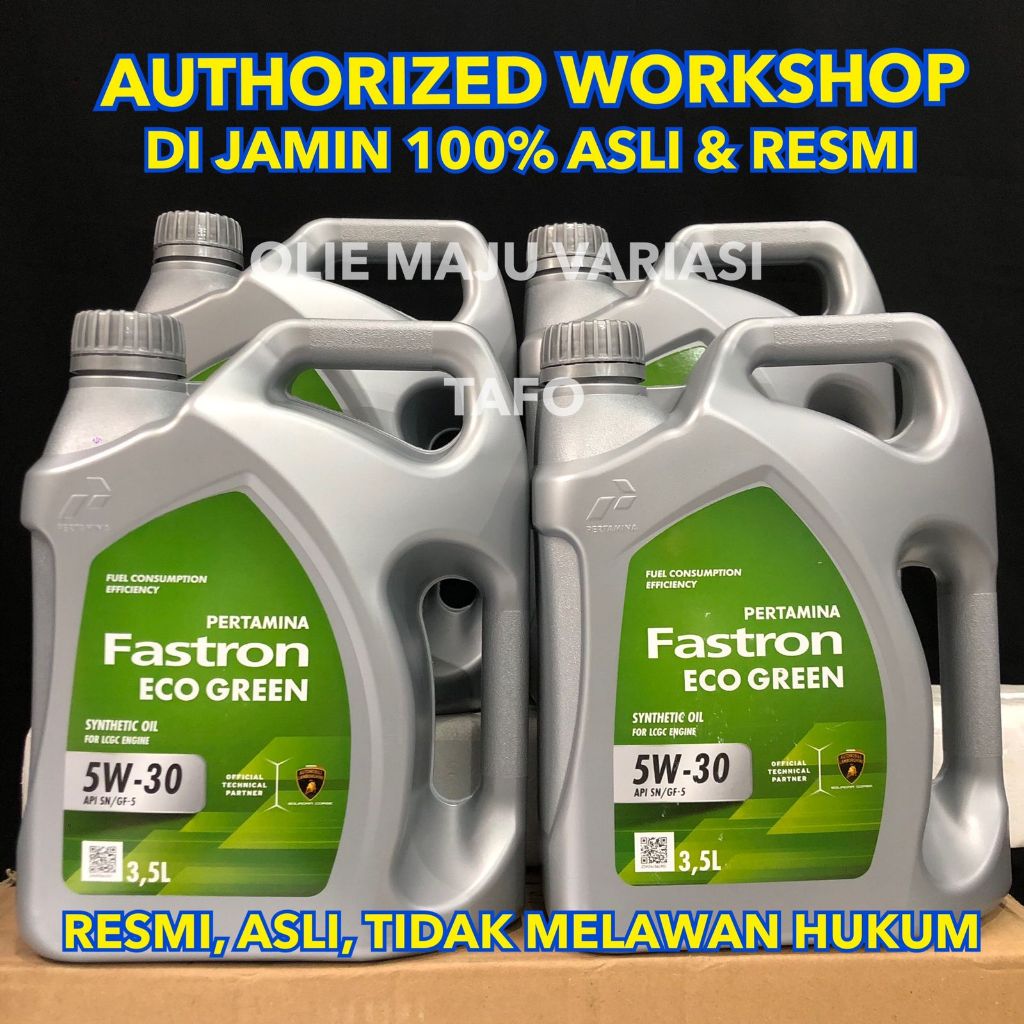 FASTRON ECO GREEN 5W-30 LCGC / OLI FASTRON 5W30 LCGC ASLI