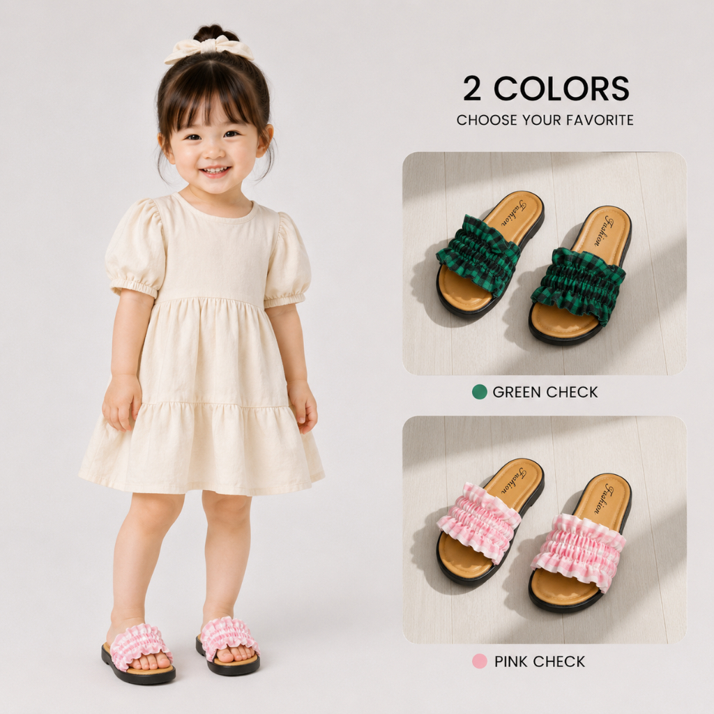 Diskon - SH2233 Sendal Anak Perempuan Sandal Anak Cewek Ukuran 25-33
