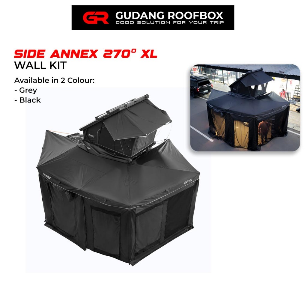 Side Annex Car Side Awning Extension for Car Awning 270° XL RMX Overland