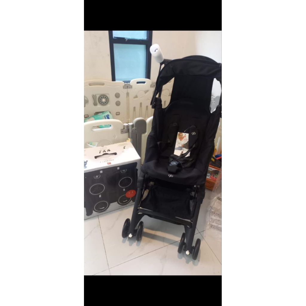 stroller GB pockit Y,pockit kanopi lengkung