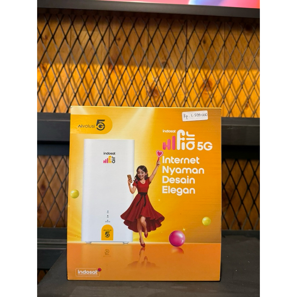 Indosat HiFi Air Huawei H153 Modem 5G High Speed 75Gb