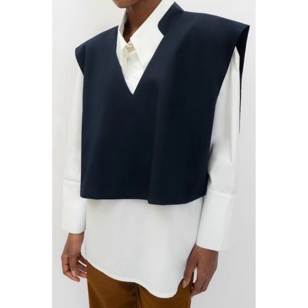 MASSHIRO&Co. HANEEN BiB - Black