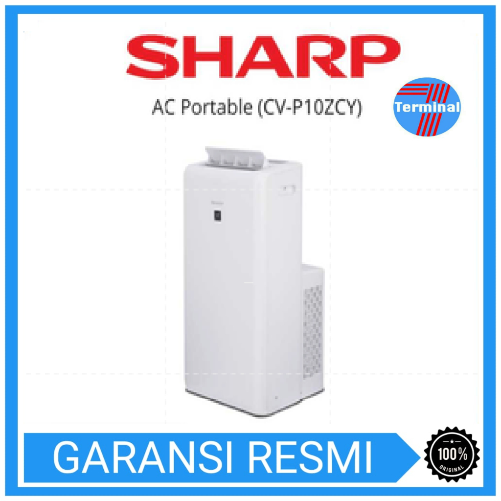 Sharp CVP10ZCY AC Portable 1 PK R410A untuk Rumah Tangga