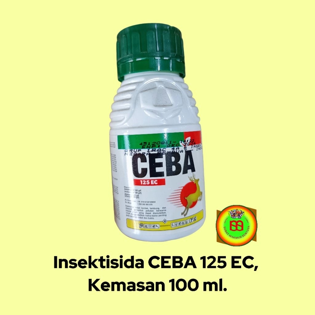 Insektisida Ceba 125 EC, Kemasan 100 ml.