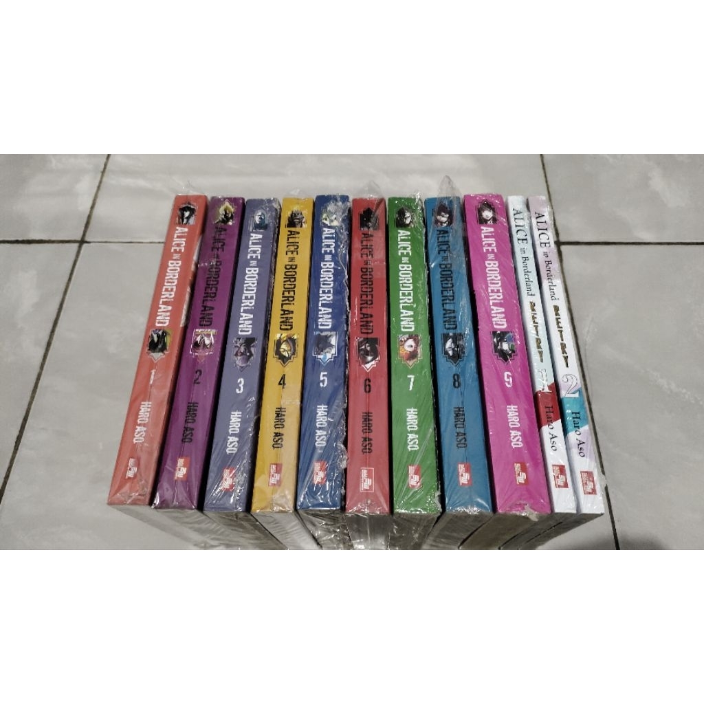 komik alice in borderland set