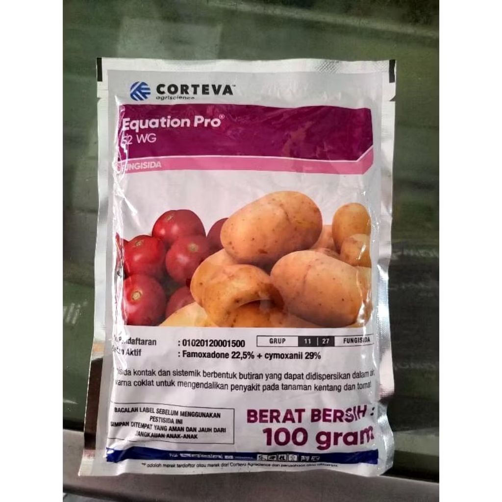 Fungisida Equation Pro 52 WG 100 GR