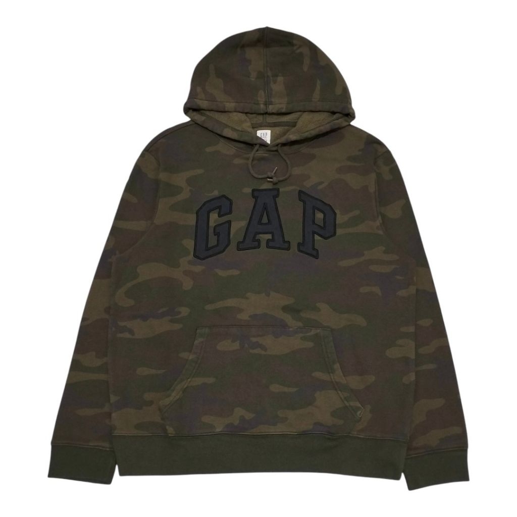 HOODIE GAP LOGO CAMO / ARMY SECOND ORIGINAL
