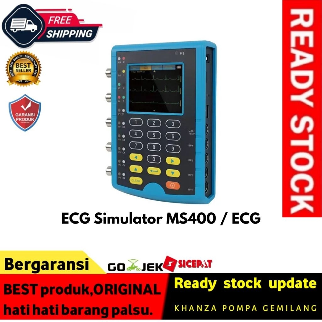 ECG Simulator MS400 / ECG Multiparameter Simulator /EKG Simulator