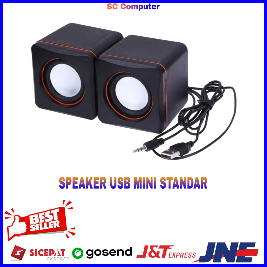 SPEAKER MINI KOMPUTER PC / LAPTOP / NOTEBOOK / SPEAKER USB MINI MULTIMEDIA