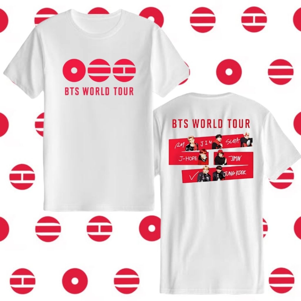 Kaos Unisex BTS World Tour Arirang T-Shirt