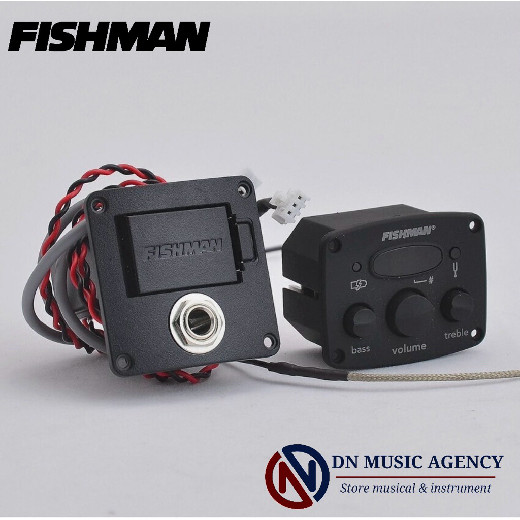 preamp fishman iSys plus+ with tuner on board original preamp gitar & bass EQ Fishman CD isys mini M