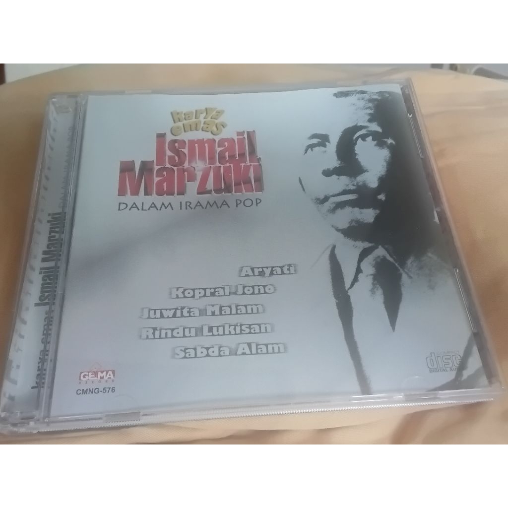 CD Indonesia Karya Emas Ismail Marzuki Dalam Irama Pop.