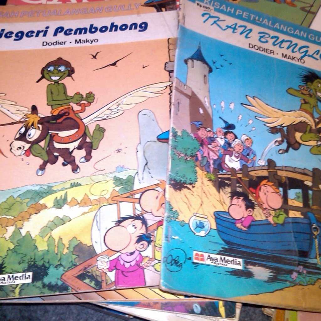 Komik Aya media - Kisah Petualangan Gully